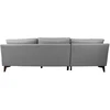 Home4You Kampinė sofa BIRGIT KK, pilka