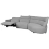 Home4You Kampinė sofa CANNES RC Elektrinis reklaineris, Pilka