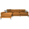 Home4You Kampinė sofa DAISY KK, ruda