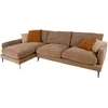 Home4You Kampinė sofa DAISY KK, smėlio