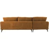 Home4You Kampinė sofa DAISY KK, ruda