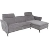 Home4You Kampinė sofa DAYTON RC, elektrinė, šviesiai pilka