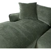 Home4You Kampinė sofa DIVI Kairinis kampas, Mėtinė žalia