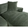 Home4You Kampinė sofa DIVI RC Mėtinės spalvos, dešininis kampas