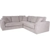 Home4You Kampinė sofa EDRA Šviesi Pilka 241x241 cm
