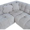Home4You Kampinė sofa FORTE U formos RC, smėlio spalvos