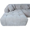 Home4You Kampinė sofa FORTE U formos, RC, smėlio spalvos