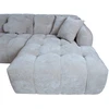 Home4You Kampinė sofa FORTE U formos LC, smėlio spalvos