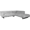 Home4You Kampinė sofa HASSO RC, Pilka