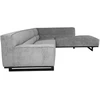 Home4You Kampinė sofa HASSO RC, Pilka