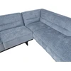 Home4You Kampinė sofa HASSO RC Sidabrinė pilka