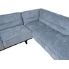Home4You Kampinė sofa HASSO RC Sidabrinė pilka