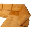 Home4You Kampinė sofa HEIVI DK, geltona