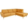 Home4You Kampinė sofa HEIVI DK, geltona