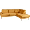 Home4You Kampinė sofa HEIVI DK, geltona
