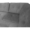 Home4You Kampinė sofa HEIVI RC, pilkas aksomas