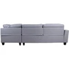 Home4You Kampinė sofa HELSINKI RC, šviesiai pilka