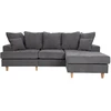 Home4You Kampinė sofa JAMAICA pilka