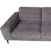 Home4You Kampinė sofa KRISTY RC pilka