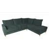 Home4You Kampinė sofa LAYLA RC, žalia