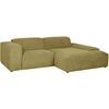 Home4You Kampinė sofa LEHTE dešinioji kampinė, žalia