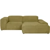 Home4You Kampinė sofa LEHTE dešinioji kampinė, žalia