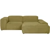 Home4You Kampinė sofa LEHTE dešinioji kampinė, žalia