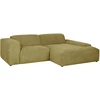 Home4You Kampinė sofa LEHTE dešinioji kampinė, žalia