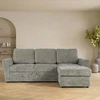 Home4You Kampinė miegamoji sofa „INGA“, šviesiai žalia