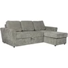 Home4You Kampinė sofa-lova INGA šviesiai žalia