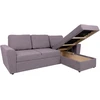 Home4You Kampinė sofa lova INGMAR vintage rožinė