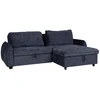Home4You Mėlyna Kampinė sofa-lova CLOUD mėlyna