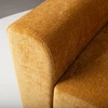 Home4You Kampinė sofa-lova INGA geltona