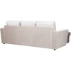 Home4You Kampinė miegamoji sofa „INGMAR“, smėlio spalvos