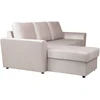 Home4You Kampinė miegamoji sofa „INGMAR“, smėlio spalvos