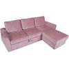 Home4You Kampinė sofa-lova INGMAR Rožinė