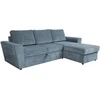 Home4You Kampinė sofa-lova INGMAR Jūros mėlyna