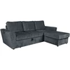 Home4You Sofa-lova kampinė INGMAR Antracito spalvos