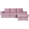 Home4You Kampinė sofa-lova INGMAR Rožinė