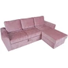 Home4You Kampinė sofa-lova INGMAR Rožinė