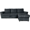 Home4You Sofa-lova kampinė INGMAR Antracito spalvos