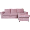 Home4You Kampinė sofa-lova INGMAR Rožinė
