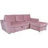 Home4You Kampinė sofa-lova INGMAR Rožinė