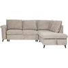 Home4You Kampinė sofa-lova LINDY RC Šviesiai ruda