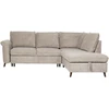 Home4You Kampinė sofa-lova LINDY RC, šviesiai ruda