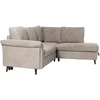 Home4You Kampinė sofa-lova LINDY RC Šviesiai ruda