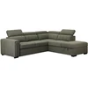 Home4You Kampinė sofa-lova ODELIA-2 RC Žalia