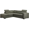 Home4You Kampinė sofa-lova ODELIA-2 LC Žalia