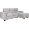 Home4You Kampinė sofa-lova ODELIA RC Pilka