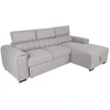 Home4You Kampinė sofa-lova ODELIA RC Pilka